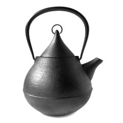 南部鉄器　壱鋳堂　鉄瓶　雫